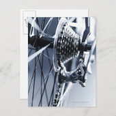 Carte Postale Gros plan des engrenages 2 (Devant / Derrière)