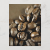 Gros plan des grains de café
