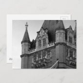 Carte Postale Gros plan du London Tower Bridge (Devant / Derrière)