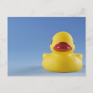 Carte Postale Gros plan d'un canard en caoutchouc