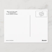 Carte Postale Gros plan d'un totem (Dos)