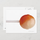 Carte Postale gros plan d'une sucette (Devant / Derrière)