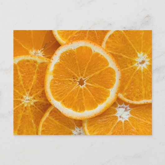 Carte postale Gros Plan Oranges (Devant)