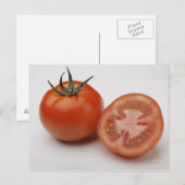Carte Postale Gros plan sur deux tomates (Devant / Derrière)