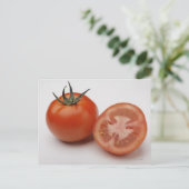 Carte Postale Gros plan sur deux tomates (Debout devant)