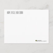 Carte Postale Gros plan sur l'œil du canard (Dos)