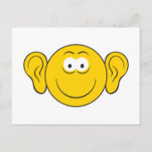 Carte Postale Gros visage des oreilles (Devant)