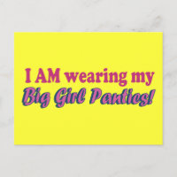 Grosse culotte de fille Design de texte