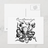 Carte Postale Grosse pieuvre Thunder_Cove (Devant / Derrière)