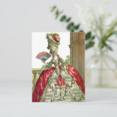 Carte Postale Grosse robe Gros cheveux (Debout devant)