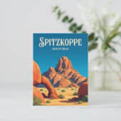 Carte Postale Grosse Spitzkoppe Namibie (Debout devant)