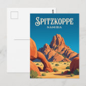 Carte Postale Grosse Spitzkoppe Namibie (Devant / Derrière)