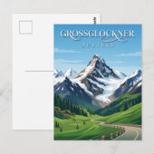 Carte Postale Großglockner Autriche (Devant / Derrière)