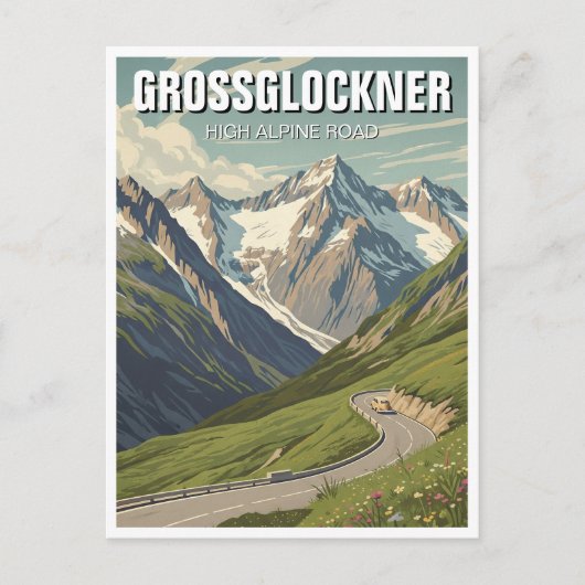 Carte postale Grossglockner High Alpine Road (Devant)