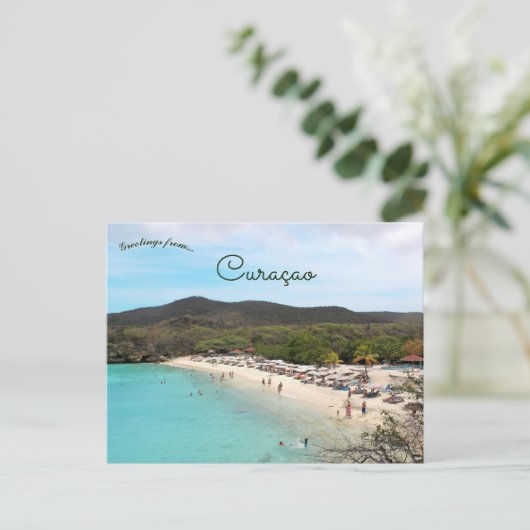 Carte Postale  Grote Knip Beach Curacao (Debout devant)