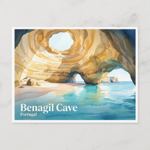 Carte Postale Grotte de Benagil Carvoeiro Portugal