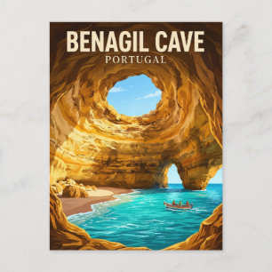 Carte Postale Grotte de Benagil Portugal