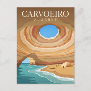 Carte Postale Grotte de Benagil Portugal