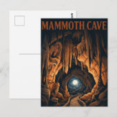 Carte Postale Grotte de Mammouth (Devant / Derrière)