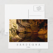 Carte Postale Grotte de Neptune, Sardaigne, Italie (Devant / Derrière)