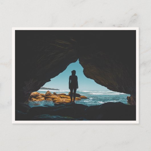 Carte Postale Grotte de Sunset Cliffs San Diego Plage Point Loma (Devant)
