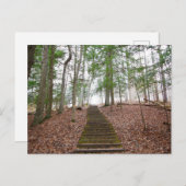 Carte Postale Grotte Whisperer, Hocking Hills State Park, Ohio (Devant / Derrière)