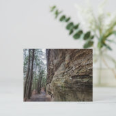 Carte Postale Grotte Whisperer, Hocking Hills State Park, Ohio (Debout devant)