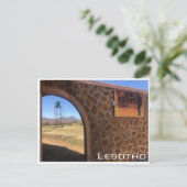 Carte Postale grottes de kome lesotho (Debout devant)