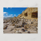 Carte Postale Grottes de Port Willunga, Port Willunga - Aus Sud. (Devant)