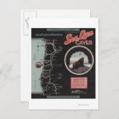 Carte Postale Grottes de Sea Lion, Florence, Oregon (Devant / Derrière)