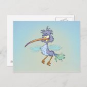 Carte postale Grouchy Hummingbird (Devant / Derrière)