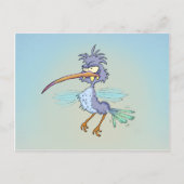 Carte postale Grouchy Hummingbird (Devant)