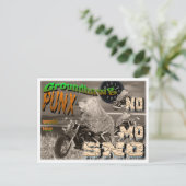 Carte Postale Groundhawg PUNX tour du monde NO MO SNO (Debout devant)