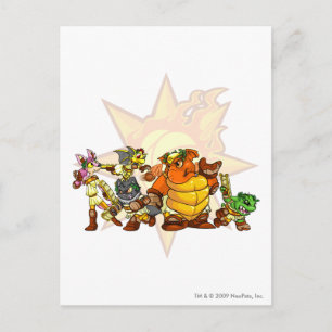 Carte Postale Groupe Altador