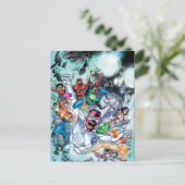 Carte Postale Groupe Corp avec anneaux (Debout devant)