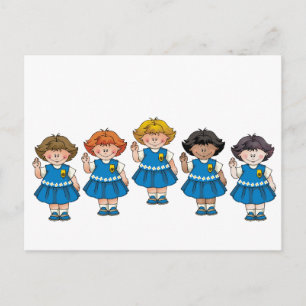 Carte Postale Groupe Daisy