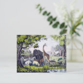 Carte Postale Groupe d'animaux (Debout devant)