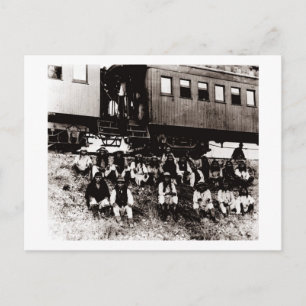 Carte Postale Groupe de Geronimo