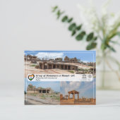 Carte Postale Groupe de monuments à Hampi - Hemakuta Hill Temple (Debout devant)