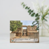 Carte Postale Groupe de monuments à Hampi - Temple Ananthasayana (Debout devant)