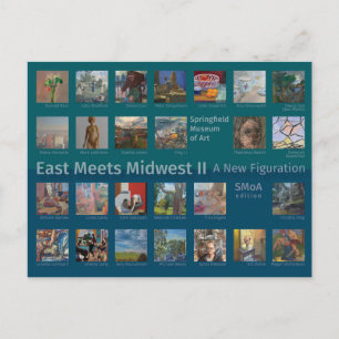 Carte Postale Groupe de peinture Midwest