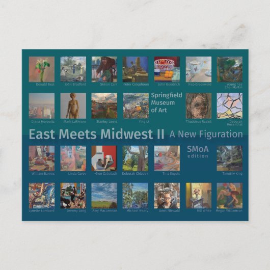 Carte Postale Groupe de peinture Midwest (Devant)