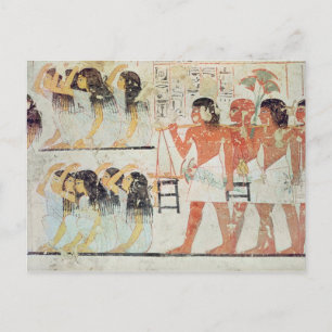 Carte Postale Groupe de personnes en deuil lors du cortège funèb