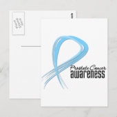 Carte Postale Groupe de sensibilisation au cancer de la prostate (Devant / Derrière)