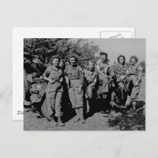 Carte Postale Groupe De Soeurs - Infirmières Pendant Les 2ÈME GU (Devant / Derrière)