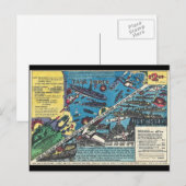 Carte Postale Groupe de travail ! Helen of Toy Comic Book Ad (Devant / Derrière)