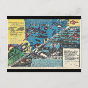 Carte Postale Groupe de travail !  Helen of Toy Comic Book Ad