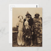 Carte Postale Groupe Déplaisant (Devant / Derrière)