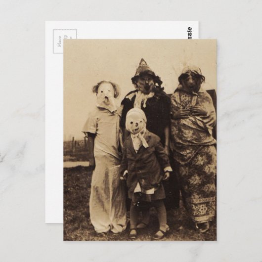 Carte Postale Groupe Déplaisant (Devant / Derrière)