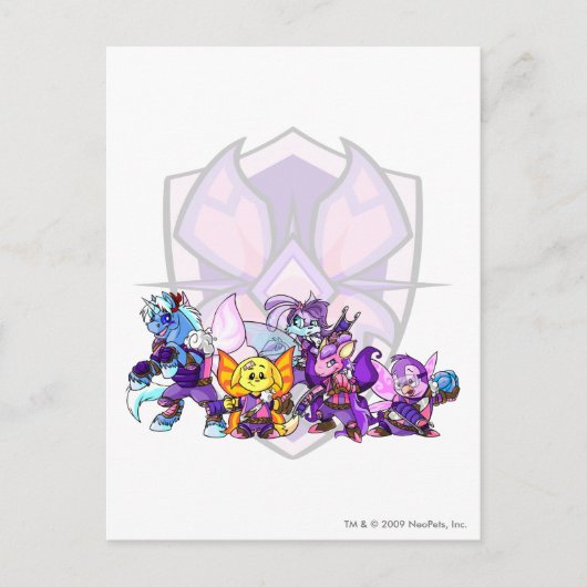 Carte Postale Groupe Faerieland (Devant)